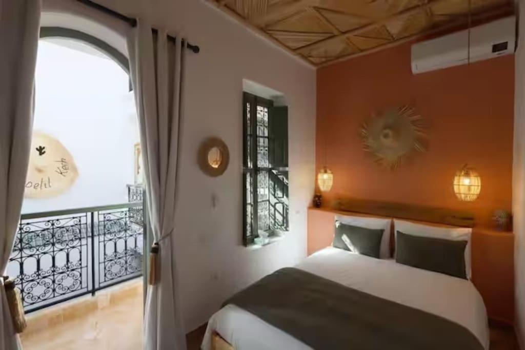 Riad Ptit Kech, Bassin Terrasse - Petits Dejeuners 马拉喀什 外观 照片